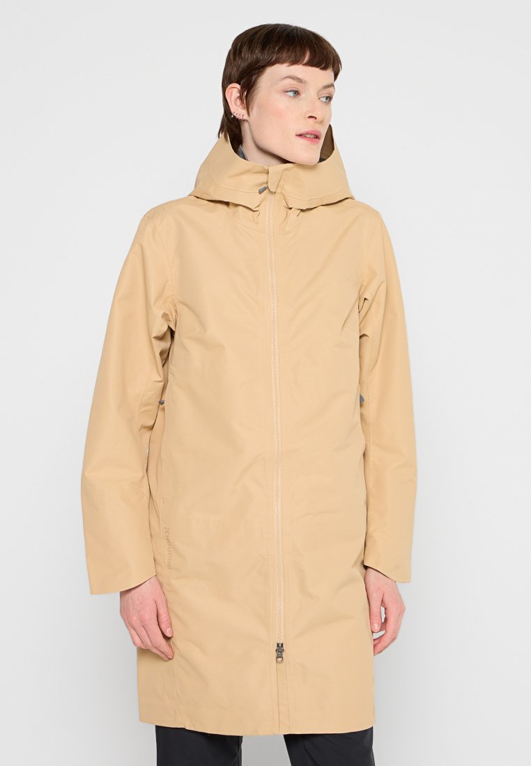 Houdini Halflange jas zandkleur Houdini Halflange jas zandkleur
