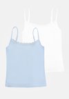 2 PACK - Bluză de corp - light blue / white