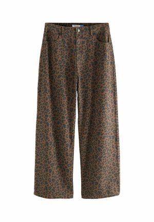 Next REGULAR FIT - WIDE - Kalhoty - leopard print