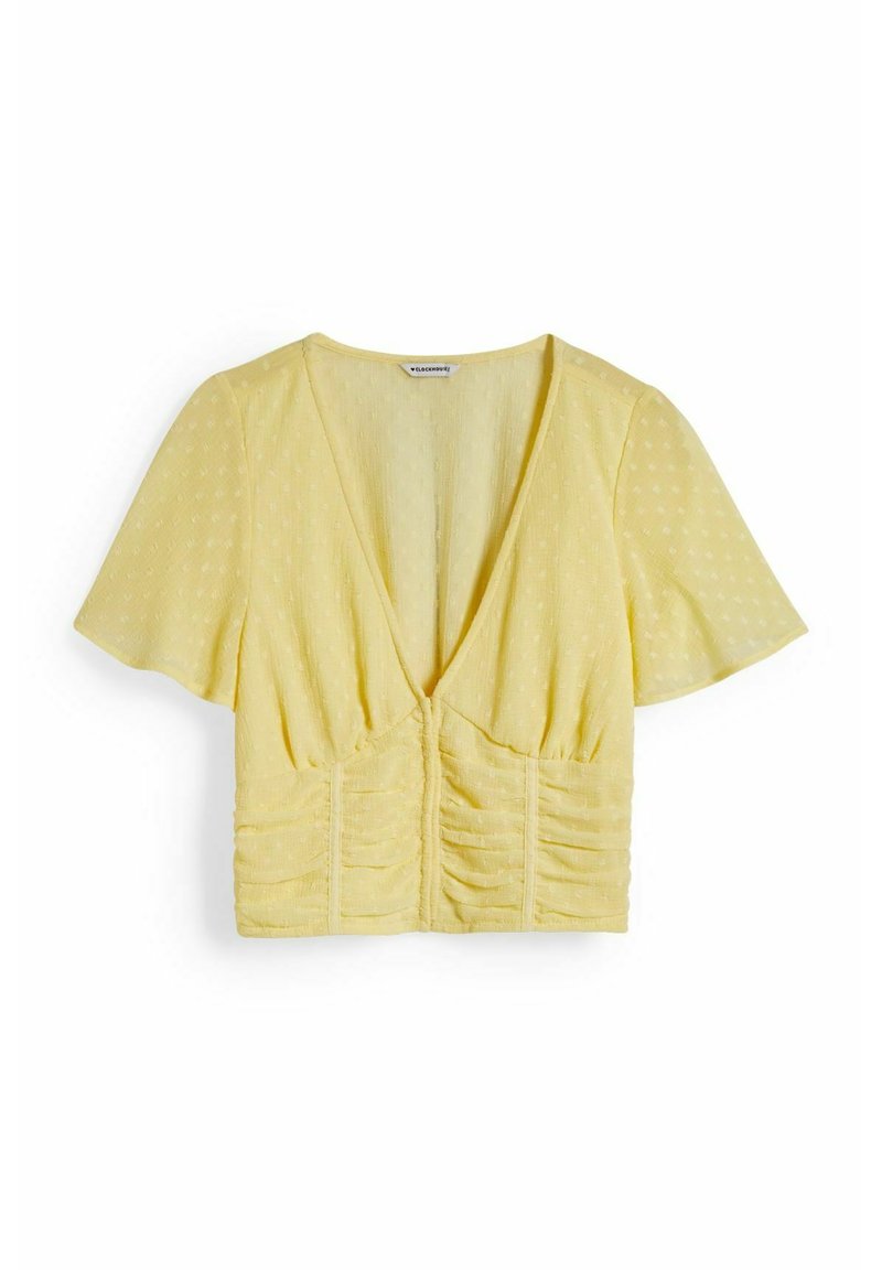 CLOCKHOUSE Blouse lichtgeel