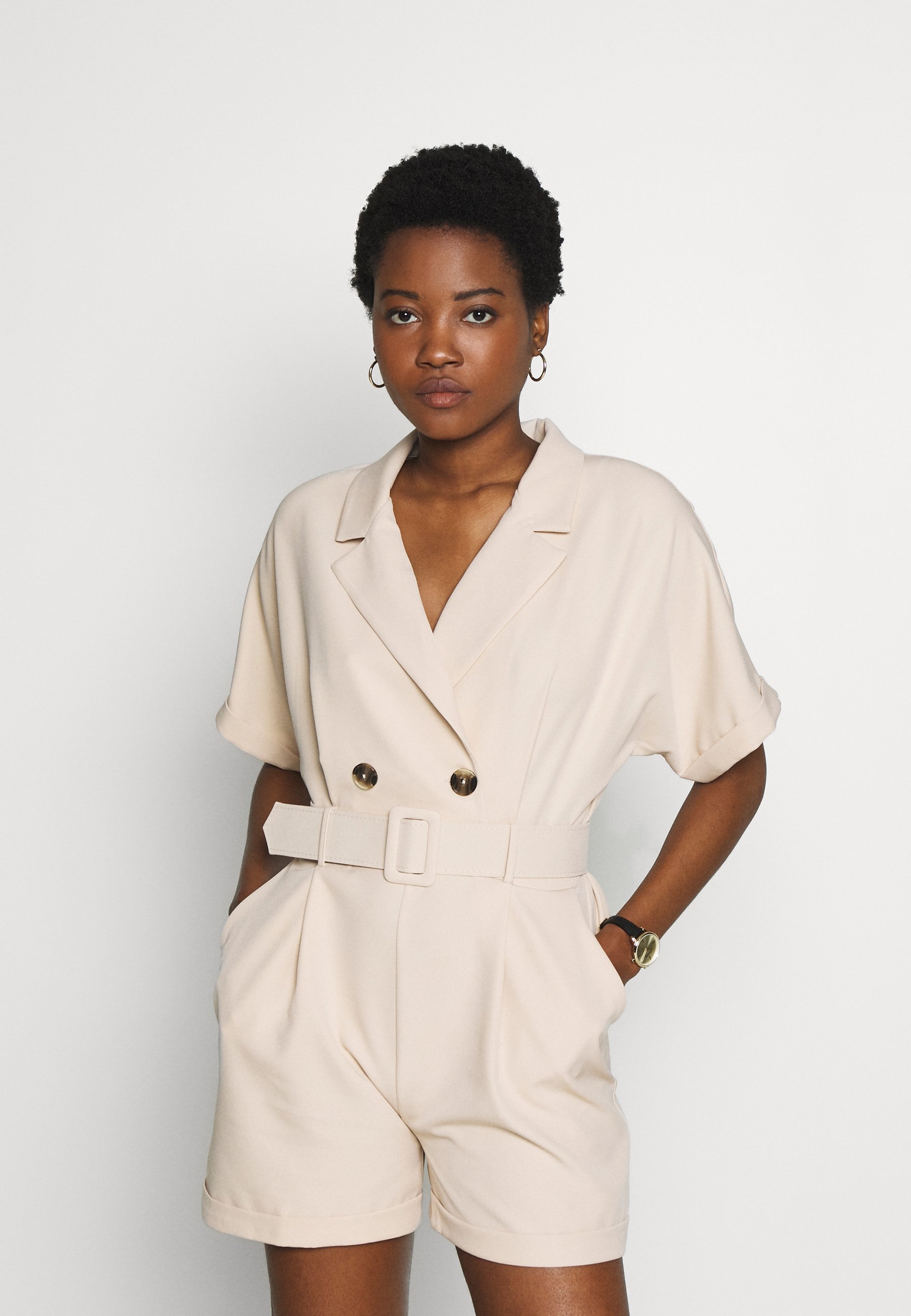 Trendyol Tuta jumpsuit - stone/pietra - Zalando.it
