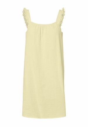 Pieces, MINI DRESS PCSASTINA STRAP - Jurk - french vanilla