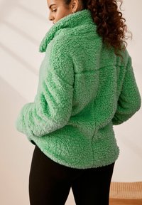 Next BORG HALF ZIP - Fliisdžemper - green