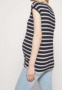 ONLY MATERNITY Triko s potiskem - dark blue