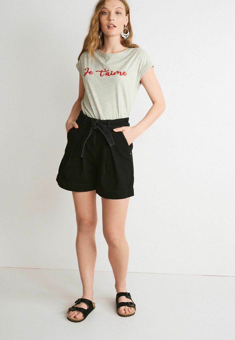 Damen Kleider | Next Jeans Shorts black/schwarz - AS05899 Damen Kleider | Next Jeans Shorts black/schwarz - AS05899