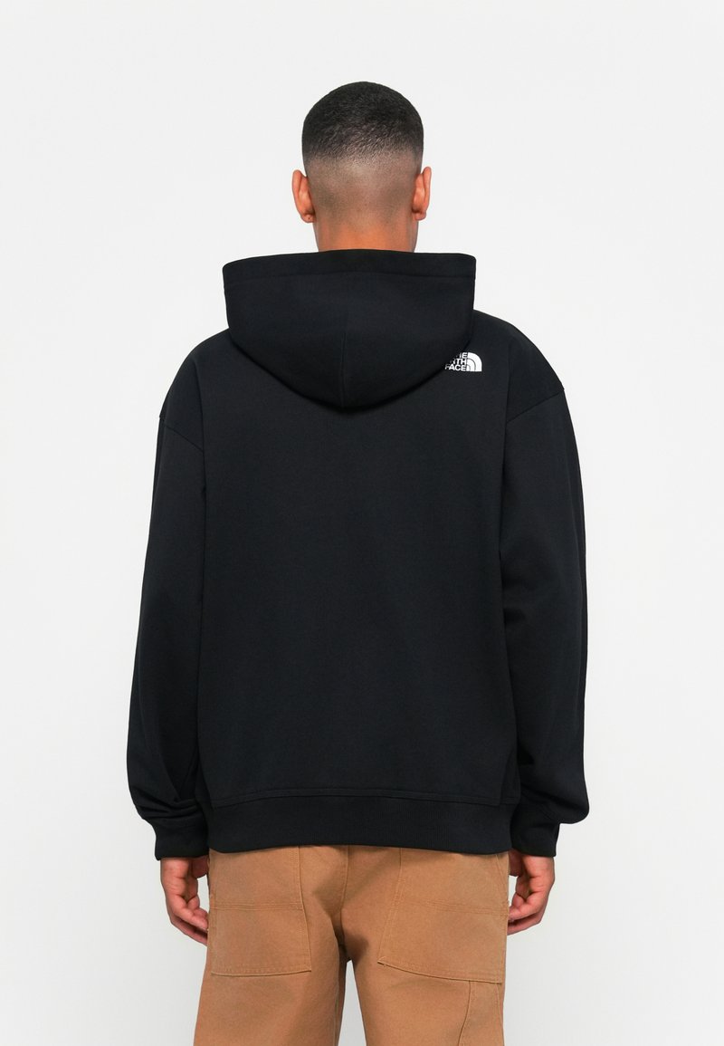 The North Face OVERSIZE HOODIE - Mikina na zip - black