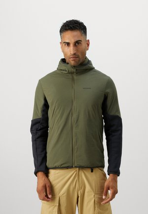 OUTLINE WARM HYBRID - Blouson - grape leaf/deep black