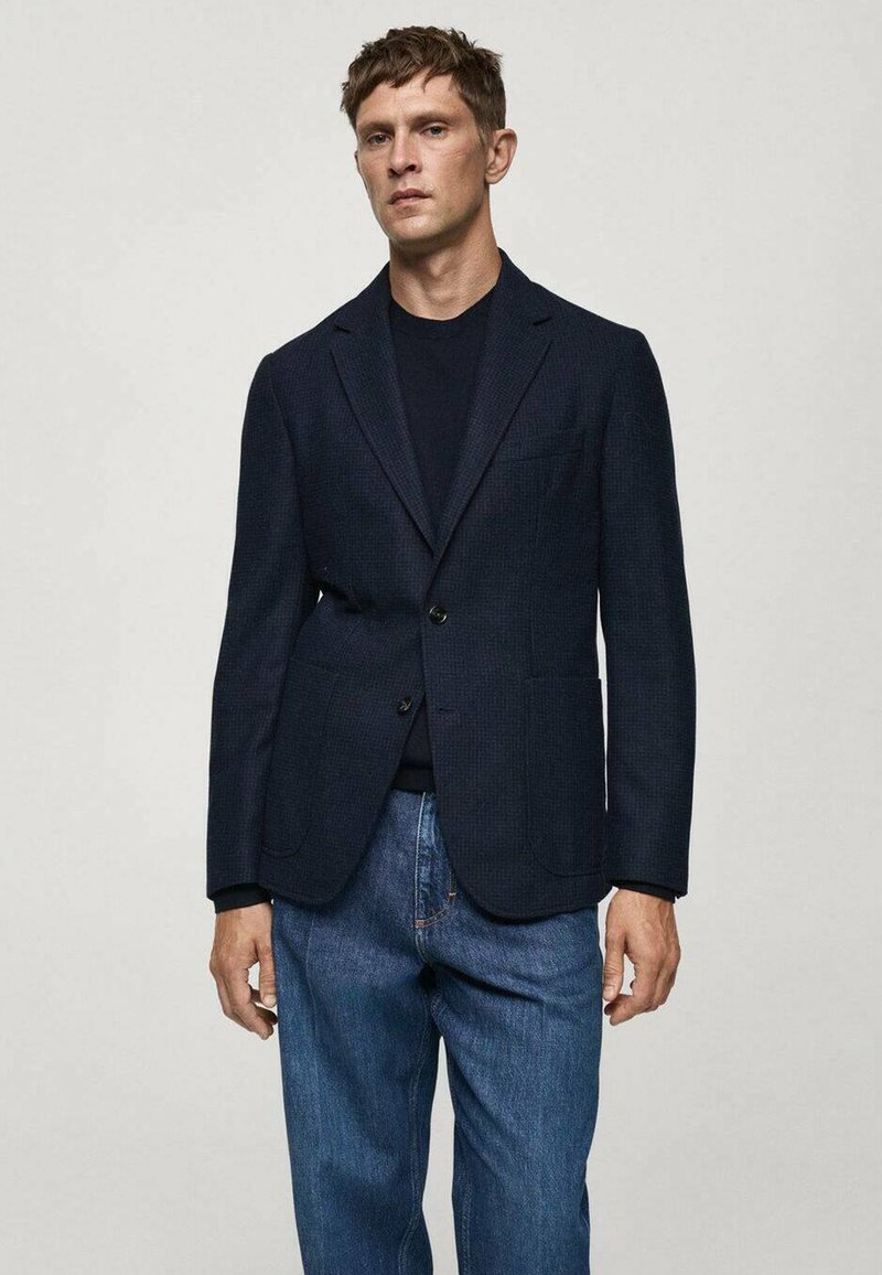 Mango Kavaj - dark blue