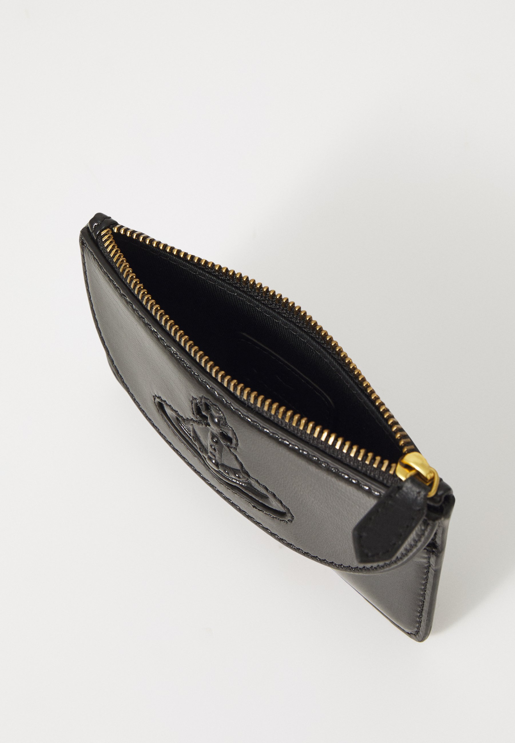 Vivienne Westwood｜HALF-LENGTH WALLETS (WALLET FR PKT (5 Vivienne Westwood Wallet FR PKT - Black Saffiano Leather