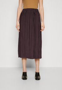Samsøe Samsøe UMA - sukňa v tvare A - plum perfect