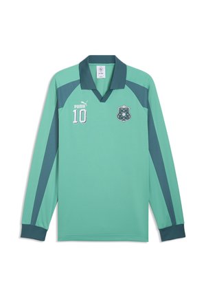 Puma FUTURE ARCHIVE DRILL - Camiseta de manga larga - vibrant green