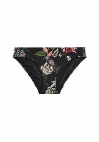 Next Slip bikini - black floral