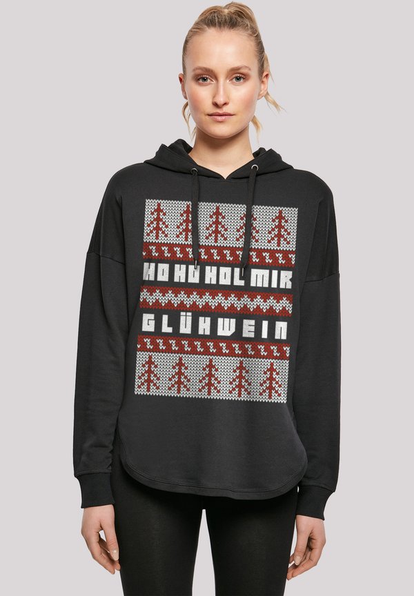 HO HO HOL MIR GLÜHWEIN WEIHNACHTEN - Kapuzenpullover