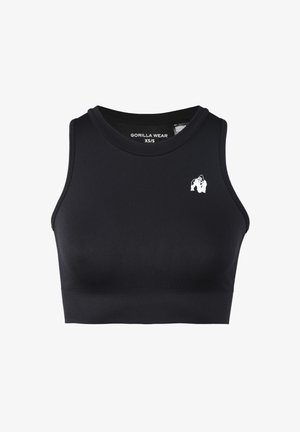 Gorilla Wear, OLIVIA SEAMLESS CROP - Top - black