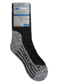Normani TREK MID CUT 2 PACK - Socken - schwarz