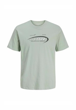 Jack & Jones, Printed - T-shirt imprimé - aqua gray