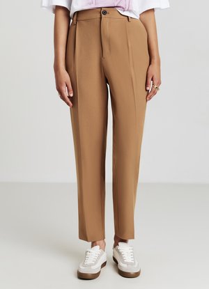 Calliope CON PINCES - Pantaloni - beige scuro