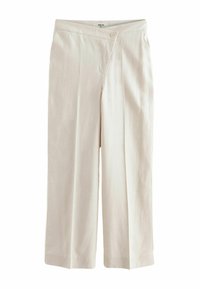 Next ASYMETRIC WAISTBAND TAILORED WIDE LEG TALL - Bukser - neutral