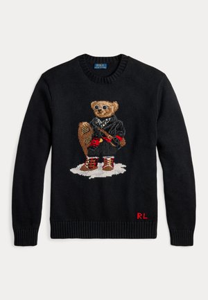 POLO BEAR SWEATER - Maglione - black