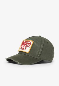 Superdry & Co GRAPHIC  TRUCKER - Gorra - enamel green