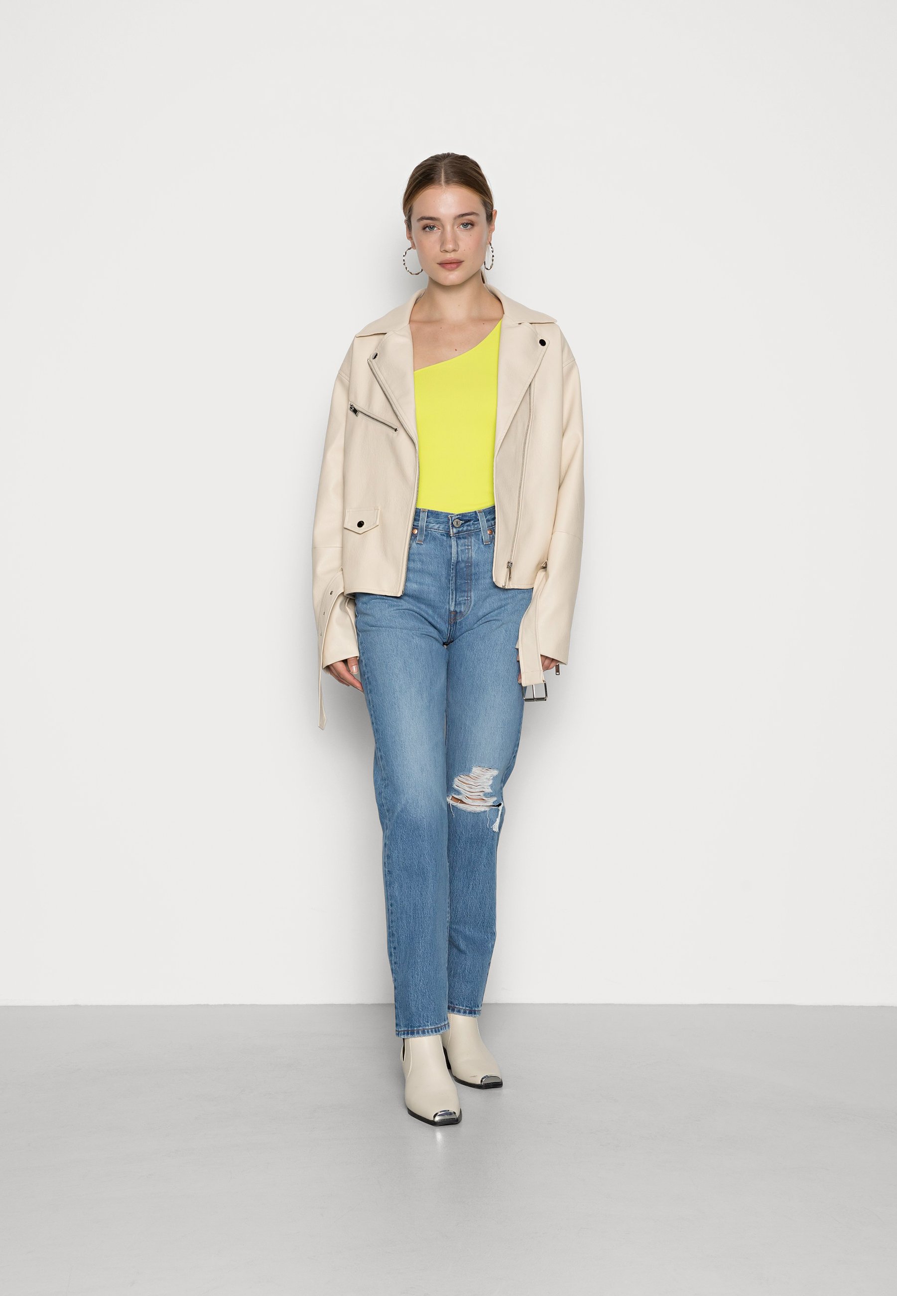 Levi's® 501 CROP - Jeans Tapered Fit - athens slide/stoneblue - Zalando.nl