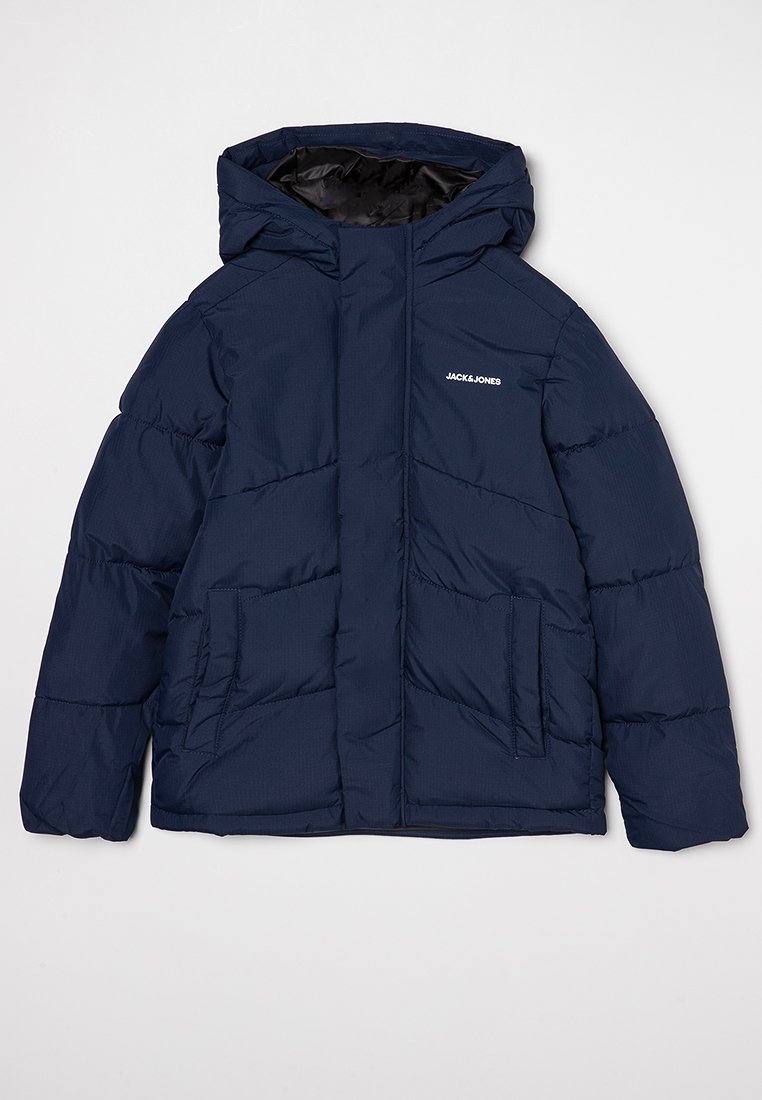 Jack & Jones Junior Winterjas donkerblauw Jack & Jones Junior Winterjas donkerblauw
