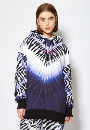 TIE DYE ZEBRA PRINT  - Hoodie - multi