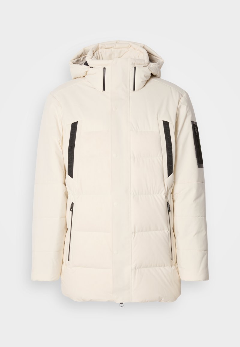 BOSS BLOCK - Daunenmantel - open white/weiß - Zalando