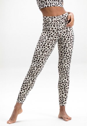Hey Honey, HEY HONEY LEGGINGS CLASSIC CROPPED - Leggings - beige