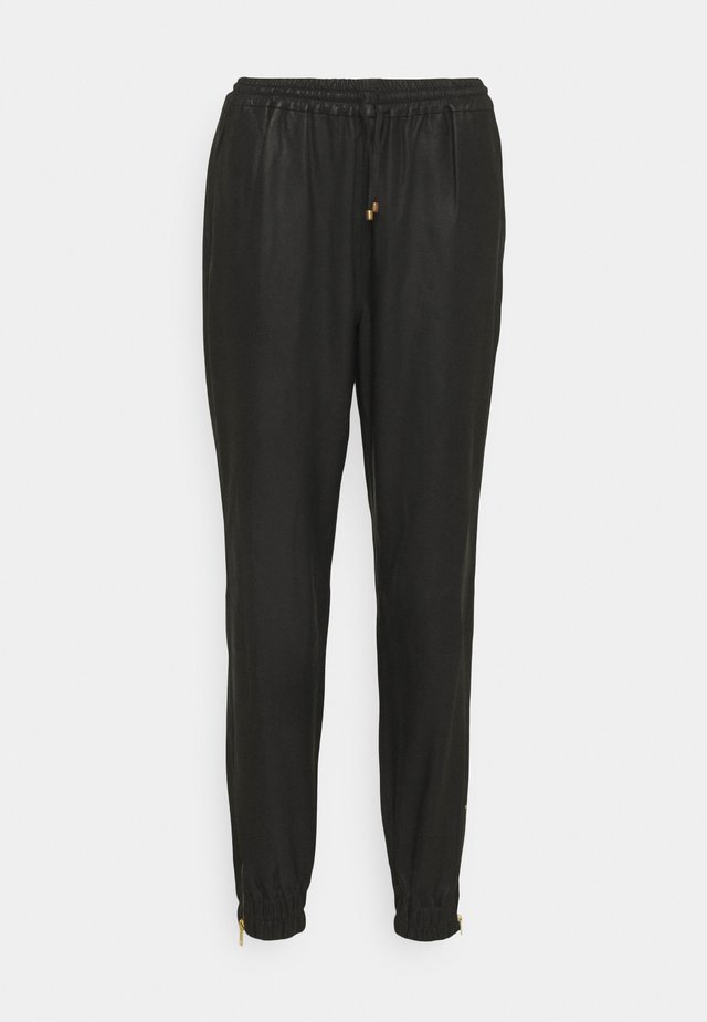 PANTS - Skindbukser - black