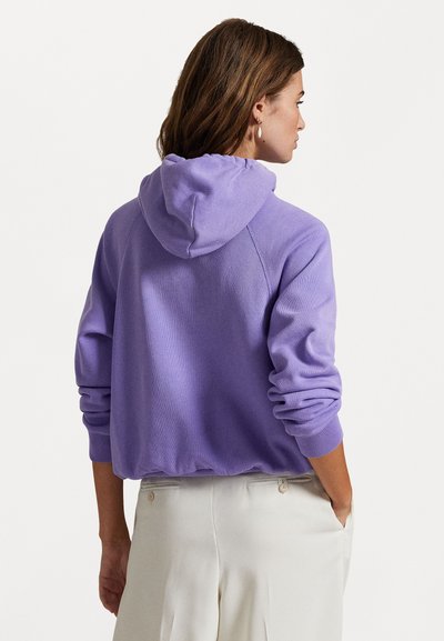 Polo Ralph Lauren SHRUNKEN FIT LIGHTWEIGHT FLEECE HOODIE - Športni pulover - pure lilac