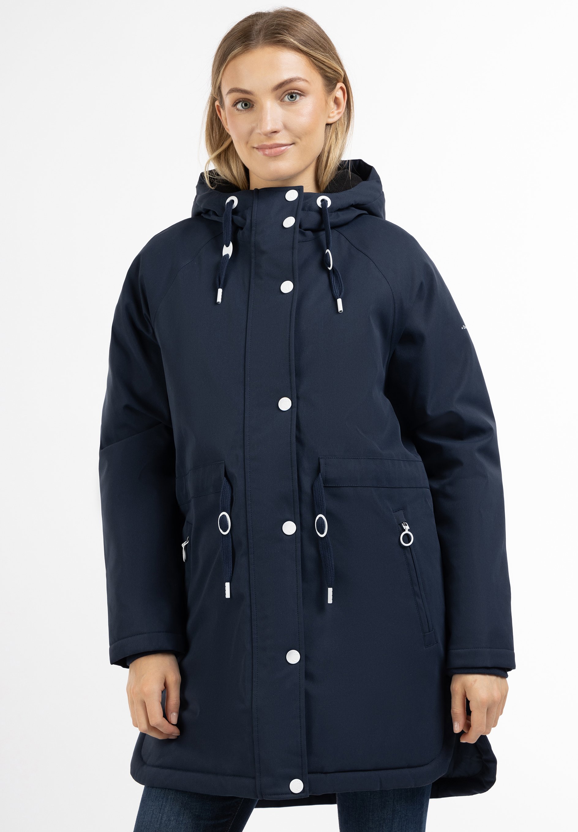 DreiMaster Winter coat dunkelmarine/dark blue Zalando