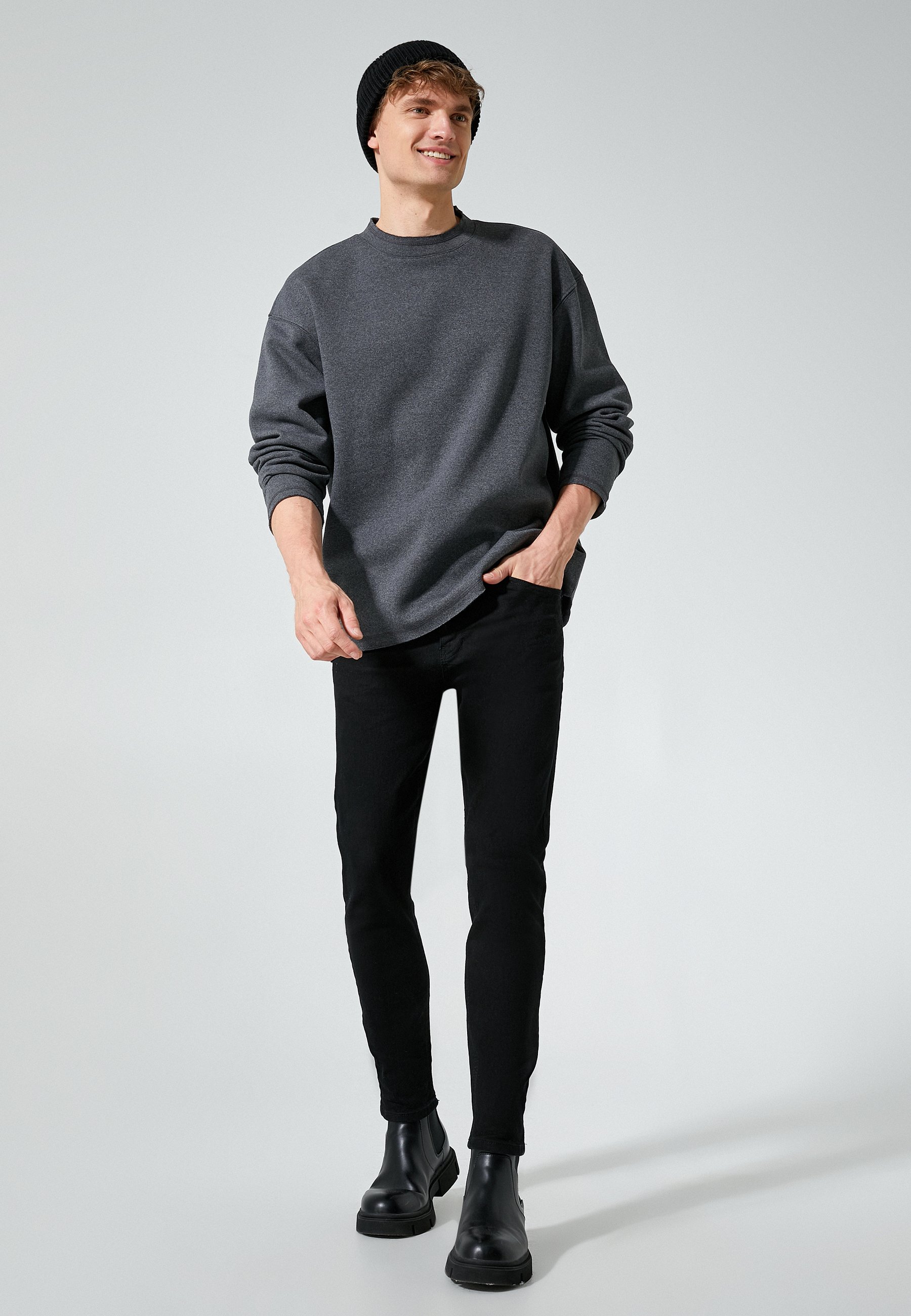 Sweat-shirt Bébé Garçon - Manches Longues Imprimé - 30% Coton 70% Polyester