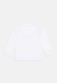 Calvin Klein Jeans MONOGRAM UNISEX - Top s dlouhým rukávem - bright white