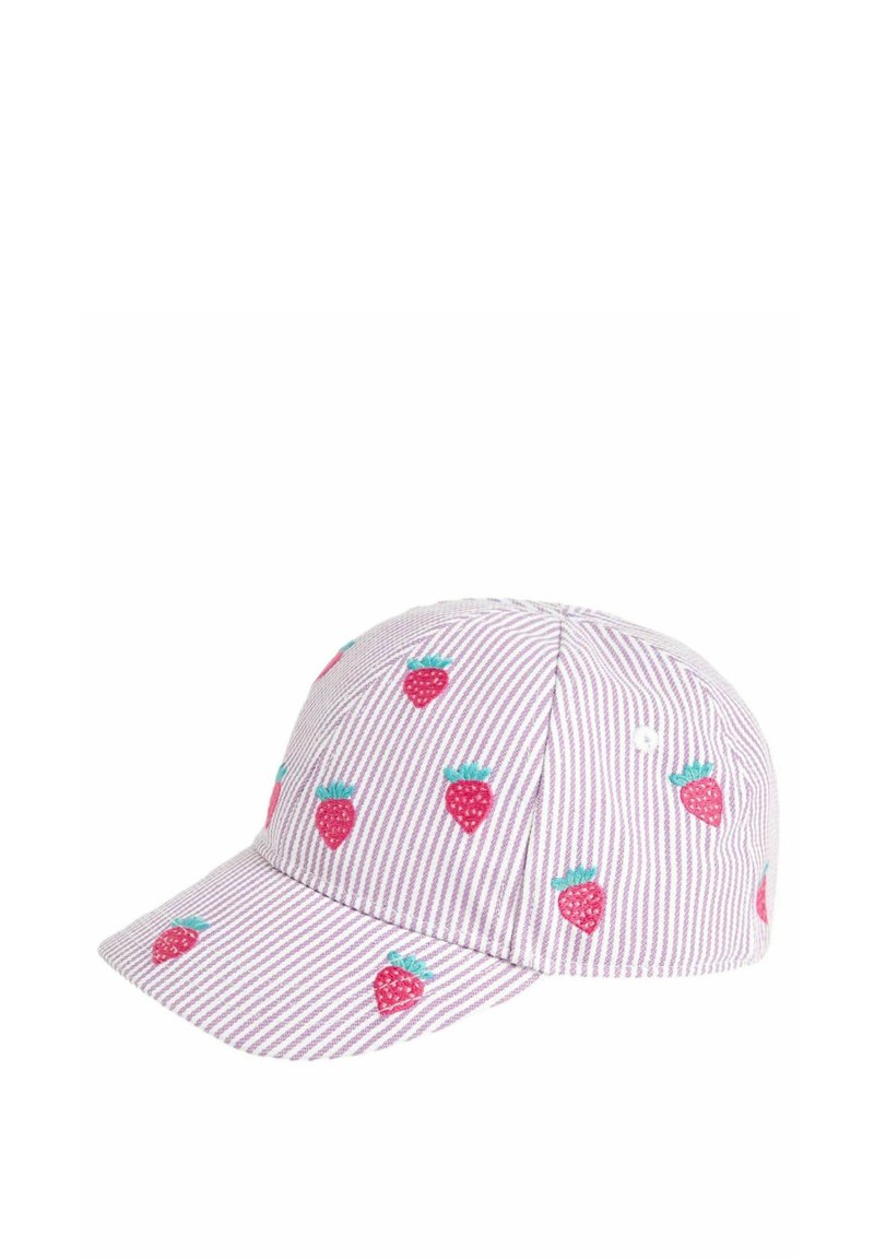 JoJo Maman Bébé EMBROIDERED - Sapka - lilac