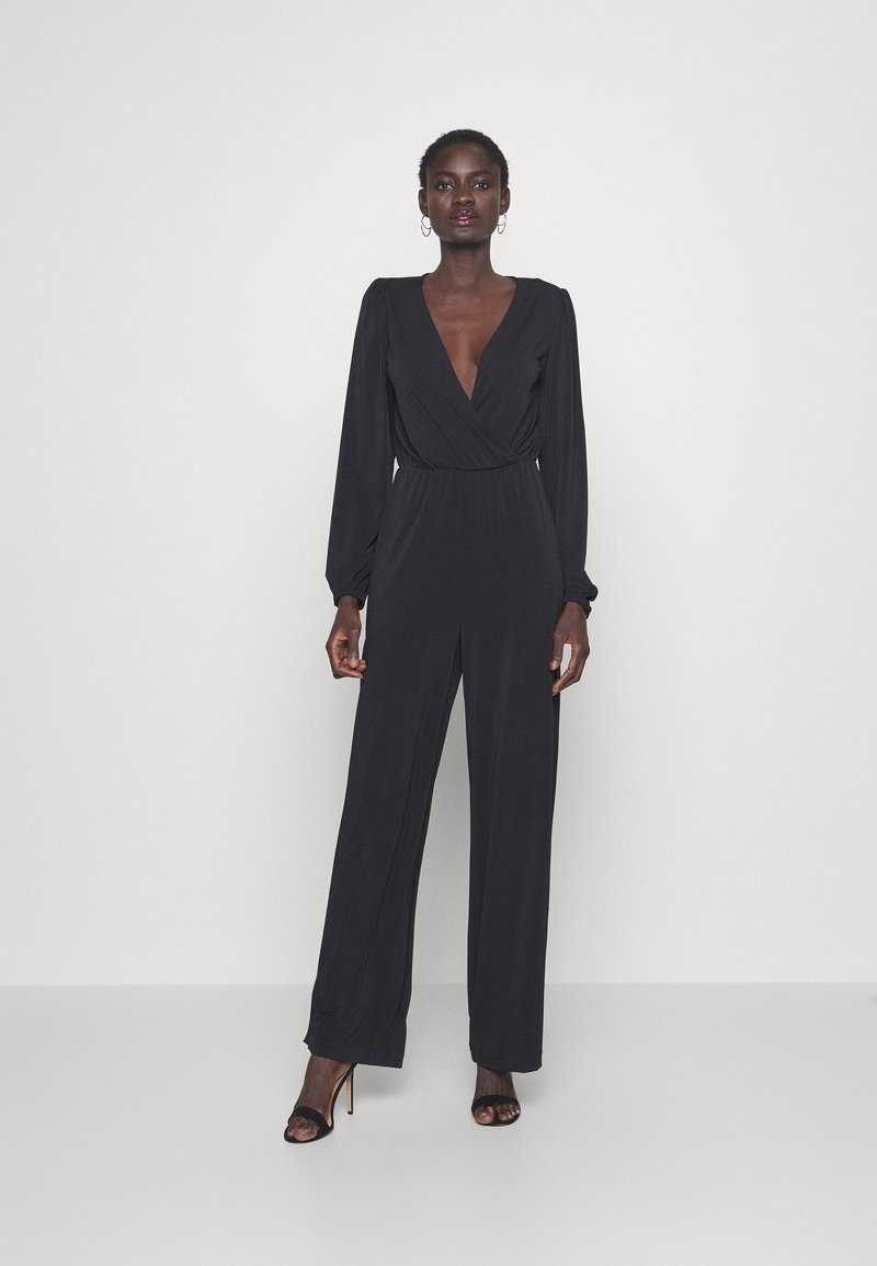ONLY Tall ONLREBA WRAP Jumpsuit black/zwart Zalando.nl