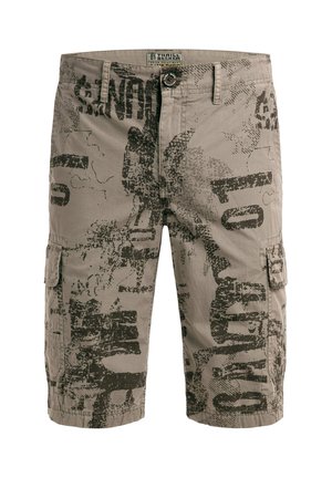Camp David, CAMP DAVID CARGO SHORTS MIT ALL OVER PRINT - Shorts - rock ridge