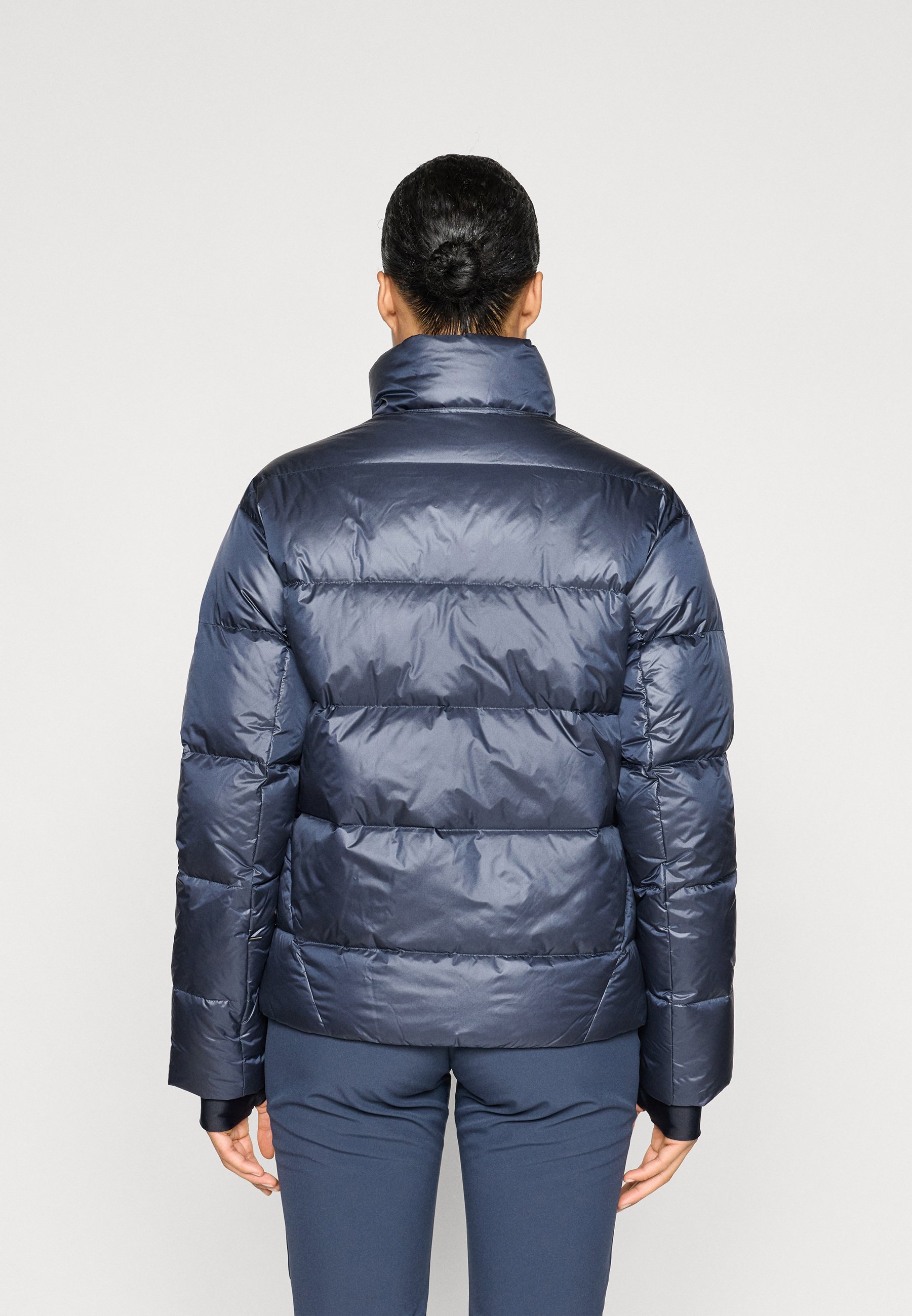 あきんどCOLMAR　ライトダウンジャケット　42　ネイビー Frost padded ski jacket with seamless neck warmer - NAVY BLUE | Colmar