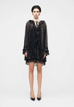 RALICE SHIMMER - Blousejurk - black
