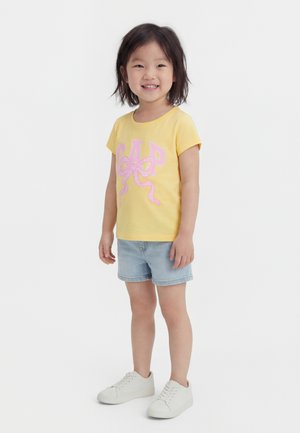LOGO TEE - Tričko s potlačou - spring yellow