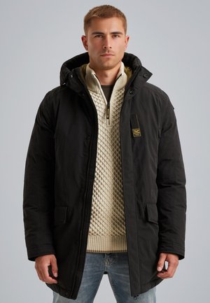 Winter coat - jet black