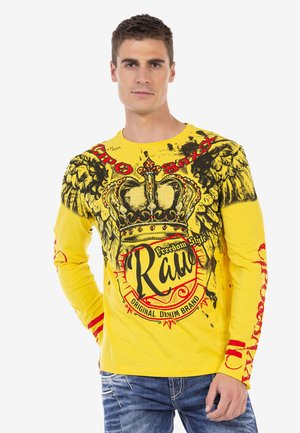 Cipo & Baxx LANGARMSHIRT - Langarmshirt - yellow