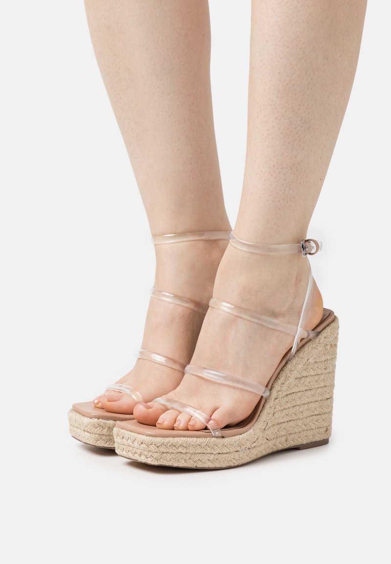 Madden Girl HILLARIE High Heel Sandalette clear/beige Zalando.de