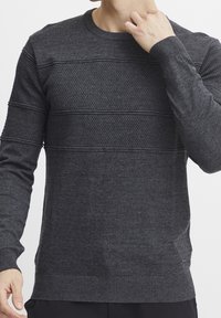 11 Project Strickpullover - dark grey
