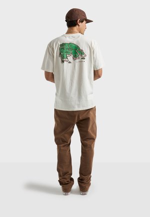 ISLAND - Camiseta estampada - ivory