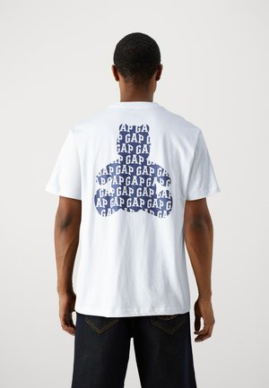 GAP BRANNAN - T-shirt imprimé - optic white