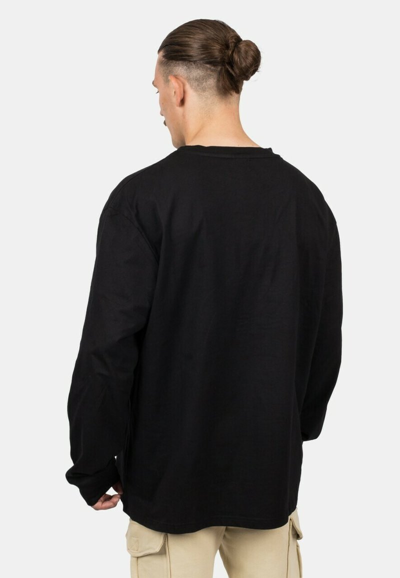 T-shirt Manches Longues DDP Homme Noir - Taille M - Neuf Avec étiquettes - Coupe Régulière