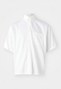 OVERSIZED BOXY SHORT SLEEVE - Shirt - white