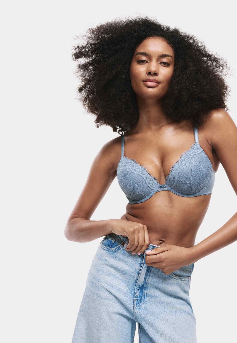 Marks & Spencer Bygel-bh - grey blue