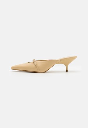 MARGOT - Heeled mules - sand